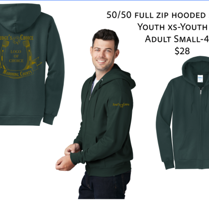 Full Zip Judges Choice Hooded Sweatshirt